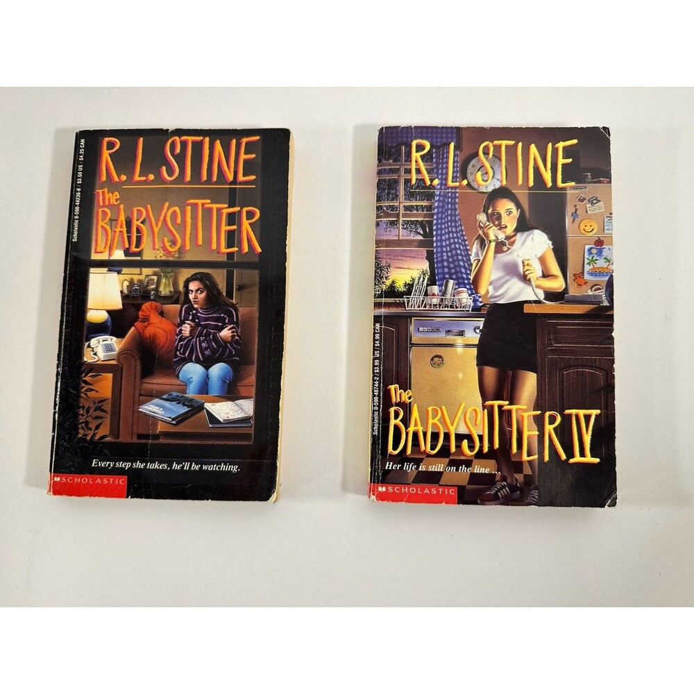 The Babysitter I And IV R.L Stine Paperback Books Lot Of 2 1989 1995 Used